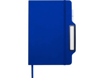 Nexus блокнот формата А5 в твердой обложке с ручкой и карандашом - Ярко-синий