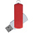 Флешка ELEGANCE COLOR Серебристая с красным 4026.06.03.32ГБ