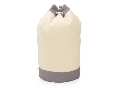 Рюкзак Индиана хлопковый, 180гр, натуральный/серый