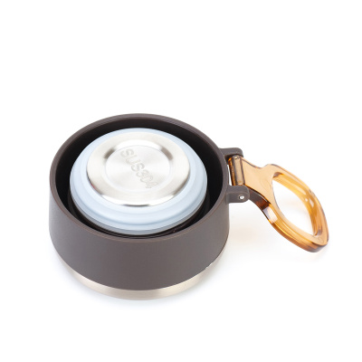 Термокружка Stinger, 0,42 л, сталь/пластик, золотой глянцевый, 7,5 х 6,9 х 22,2 см