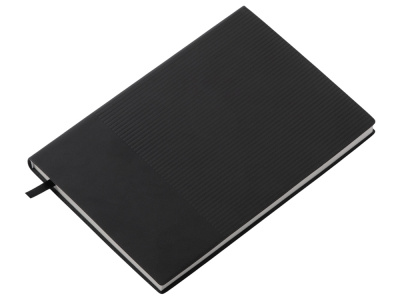 Набор блокнот в гибкой обложке А5 и металлическая шариковая ручка Nabokov, черный