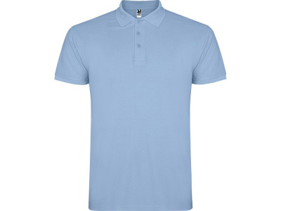 Рубашка поло Star мужская, небесно-голубой , размер 3XL
