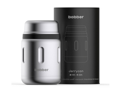 Термос для еды, вакуумный, бытовой, тм bobber. Объем 0.7 литра. Артикул Jerrycan-700 Matte , размер 700 мл