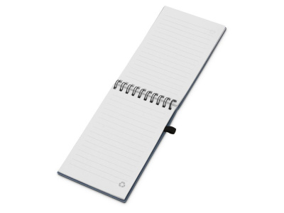 Блокнот B7 Toledo S, синий + ручка шариковая Pianta из пшеничной соломы, синий , размер В7