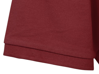 Calgary женская футболка-поло с коротким рукавом, бургунди , размер 2XL