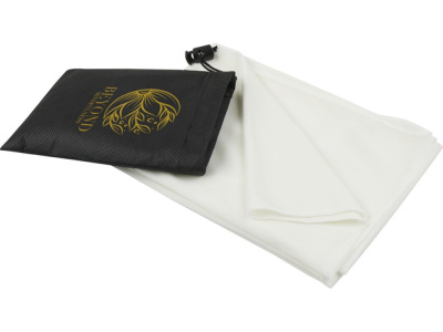 Lucas спортивное полотенце из переработанного полиэстера 50х100 см - Белый , размер M