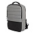 Рюкзак водостойкий 'Stian", серый/черный, 42х28х12 см, 100% полиэстер
