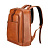 Рюкзак KLONDIKE "URBAN", натуральная кожа, коньячный цвет, 31,5 х 16 х 40,5 см