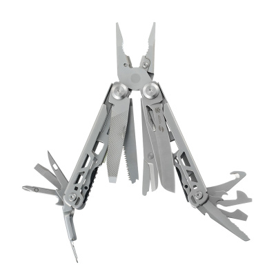 Мультитул Stinger, 110 х 22 мм, 22 функции, сталь, серебристый, в картонной коробке, в комплекте нейлоновый чехол