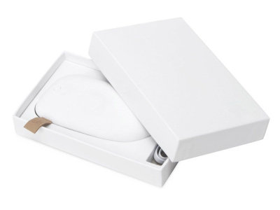 Внешний аккумулятор в форме камня Stone, 5200 mAh, белый (Р) , размер 5200 mAh