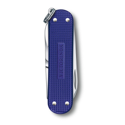 Нож-брелок VICTORINOX Classic SD Alox Colors "Night Dive", 58 мм, 5 функций, фиолетовый