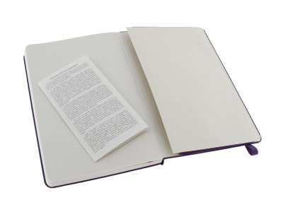 Записная книжка Moleskine Classic (в линейку) в твердой обложке, Large (13х21см), фиолетовый , размер A5