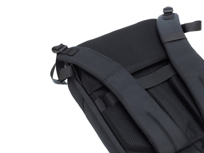 Рюкзак TORBER ВОЯЖ c отделением для ноутбука 17'', черный, полиэстер 900D, 31х17х44 см, 18 л