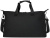 Спортивная сумка для ноутбука с диагональю экрана 15,6 дюйма Turner, изготовленная из переработанных материалов согласно стандарту GRS - сплошной черный