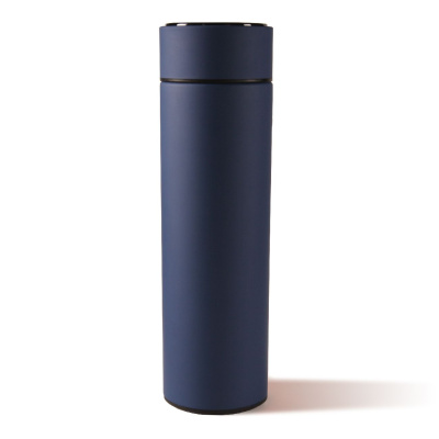 Термос MARK LED soft touch 500 мл Тёмно-синий