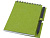 Блокнот Luciano Eco на пружине, с карандашом, маленький, зеленый , размер A6