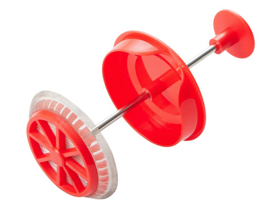 Пластиковый френч-пресс Savor, 350 мл, красный