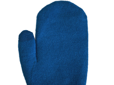 Варежки Dunant, классический синий