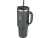 Sydney медная кружка с двойными стенками, сертифицированная согласно RCS, с вакуумной изоляцией и соломинкой, 1200 мл - Серый