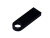 USB 3.0-флешка на 128 Гб с мини чипом и круглым отверстием, черный , размер 128ГБ
