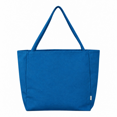 Шоппер-оверсайз Grossbag из переработанного хлопка 340 г, синий