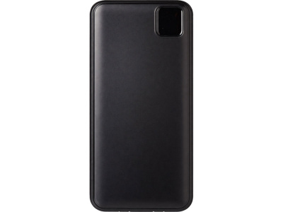 Внешний аккумулятор со встроенными кабелями Фрэйм Квик, быстрая зарядка, 10000мач, черный