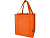 Liberty эко-сумка с прочным днищем объемом 6 л из нетканого материала, переработанного по стандарту GRS, оранжевый
