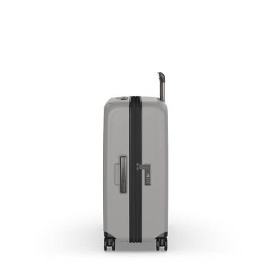 Чемодан VICTORINOX Airox Advanced, серо-белый матовый, 100% поликарбонат Makrolon, 46x29x69 см, 75 л
