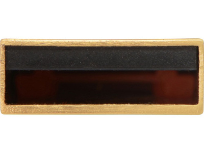 USB 2.0-флешка на 32 Гб с мини чипом и круглым отверстием, золотистыйй , размер 32ГБ