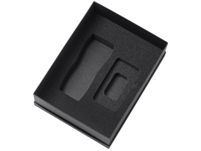 Подарочный набор c вакуумной термокружкой и повербанком С2, фиолетовый , размер 10000 mAh