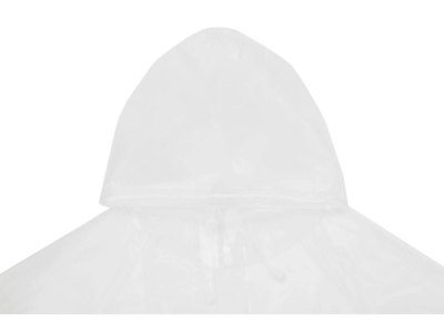 Дождевик Hawaii c чехлом унисекс, бесцветный полупрозрачный , размер XL-2XL