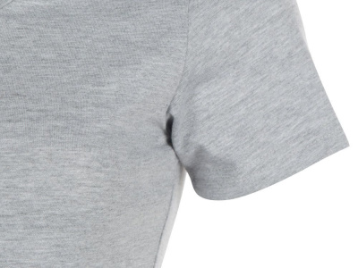 Футболка Heavy Super Club N женская с V-образным вырезом, серый меланж , размер L