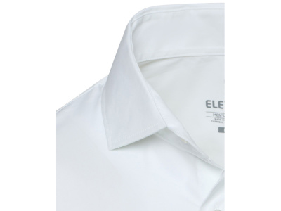 Carnelian мужская рубашка из поплина - Белый , размер XS