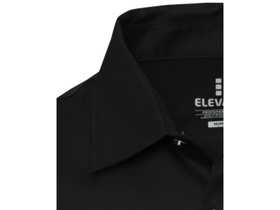 Citrine мужская рубашка из твила - сплошной черный , размер M