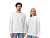 Свитшот оверсайз Lisbon унисекс, белый , размер XL