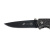 Нож складной Stinger, 71 мм, (чёрный), материал рукояти: сталь/дерево (коричневый)