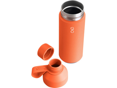 Бутылка для воды Ocean Bottle объемом 500 мл с вакуумной изоляцией, оранжевый , размер 500 мл