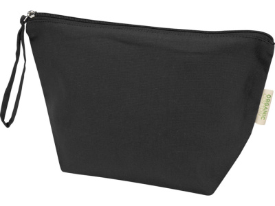 Косметичка Odisha из органического материала OCS, 180 г/м², 3 л, черный