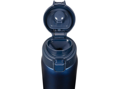 Термокружка Relaxika 701 (0,48 литра), синяя (без лого) , размер 480