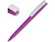 Ручка пластиковая soft-touch шариковая Zorro, фиолетовый/белый