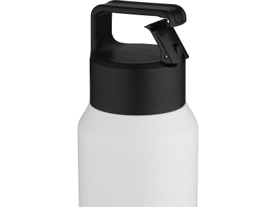 Бутылка для воды с вакуумной изоляцией Astra/Астра объемом 600 мл из меди и переработанной нержавеющей стали, сертифицированной по стандарту RCS, белый