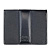 Бумажник KLONDIKE "URBAN", натуральная кожа/канвас, черный цвет, 9,5 х 12 х 2 см
