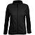 Толстовка "Lady-Fit Full Zip Fleece", черный_XL, 100% полиэстер, 250 г/м2