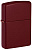 Зажигалка ZIPPO Classic с покрытием Merlot, латунь/сталь, бордовая, глянцевая, 38x13x57 мм