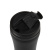 Термокружка FLOCK;  450 мл; черный; пластик/металл