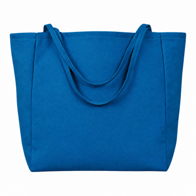 Шоппер-оверсайз Grossbag из переработанного хлопка 340 г, синий