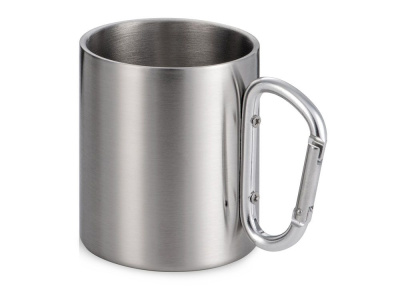 Подарочный набор с термосом и кружкой, серебристый/серый