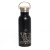 Бутылка для воды DISTILLER, 500мл. черный, нержавеющая сталь, бамбук