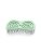 Щетка Dewal Beauty серия "Friendly", массажная, с нейлоновым штифтом, форма бабочка, зеленый