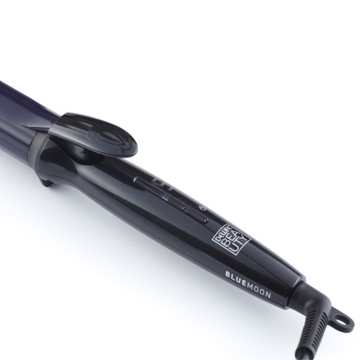 Плойка для волос DEWAL BEAUTY Blue Moon, 32 мм, черная